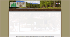 Desktop Screenshot of bitterrootcabins.com